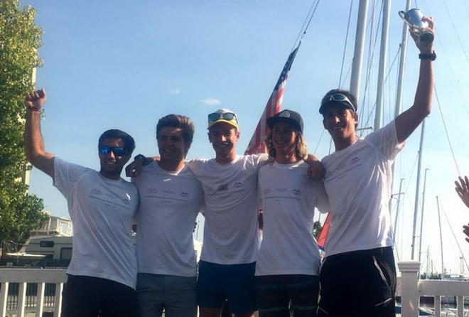 Fourth Place went to a junior team from Spain which included Spain's Olympic 470 skipper for the Rio Games – 11th International Yacht Club Challenge © Manhattan Yacht Club